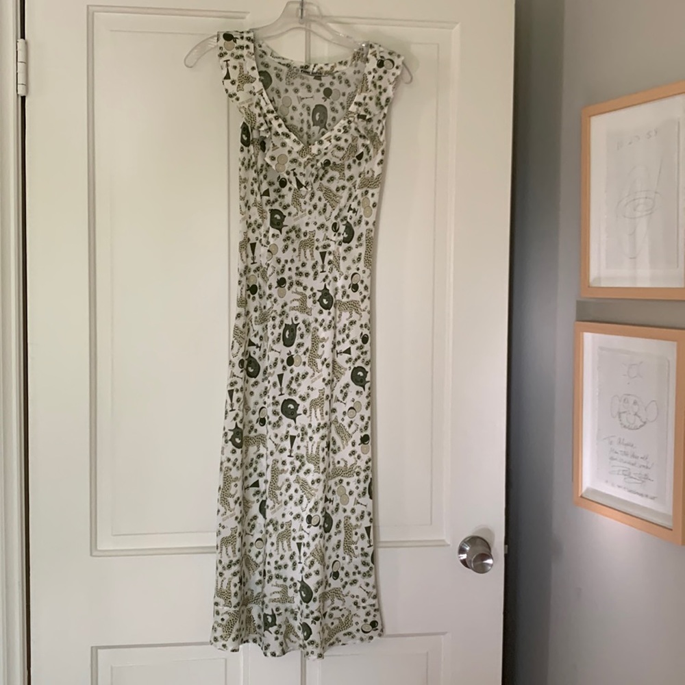 Ciao Lucia print dress